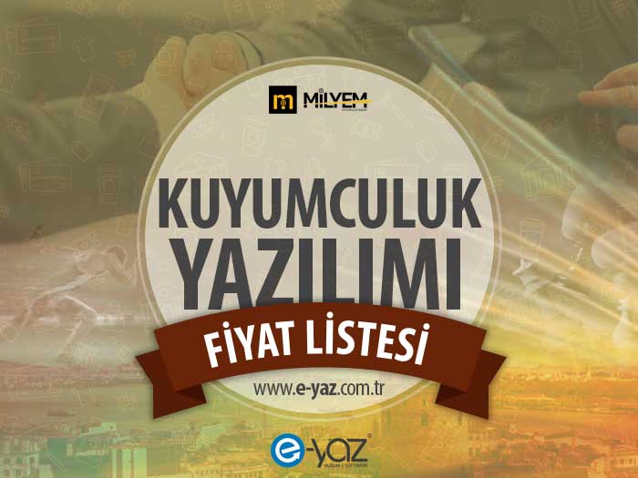Kuyumculuk Yazılım Kuyumculuk Yazılım | MİLYEM Fiyatları